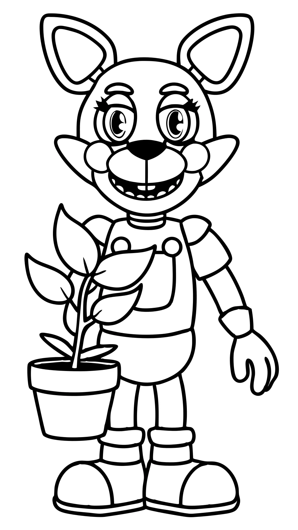 mangle coloring pages